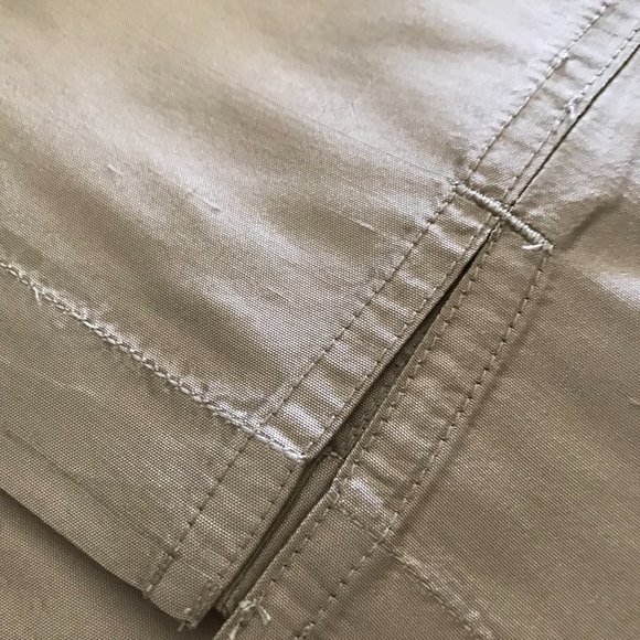 Debra DeRoo Champagne Silk Shantung Ensemble Pant Suit - Picture 5 of 5